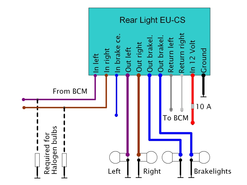 Rear Light EU-C
