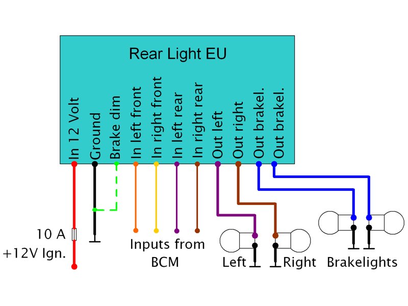 Rear Light EU